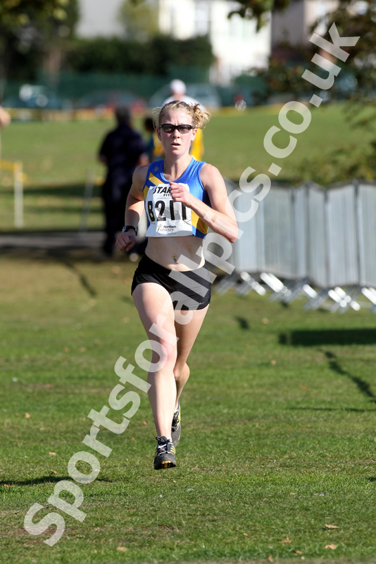 Claire Duck (Leeds City), Senior Women Northern Cross Country Relay, Graves Park, Sheffield